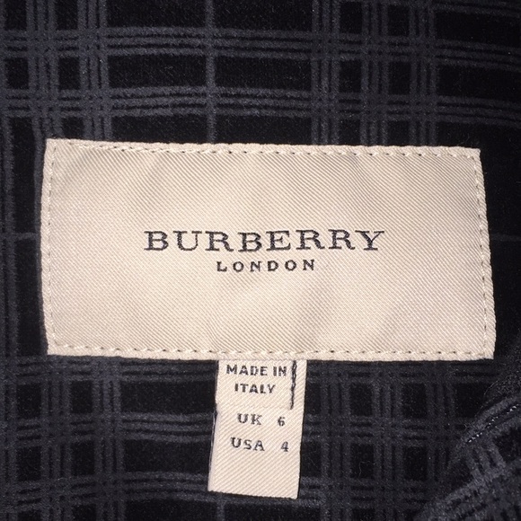 Burberry black size 4 jacket - Picture 6 of 8